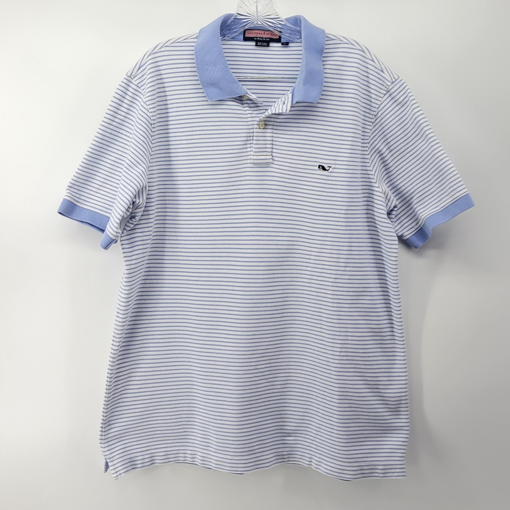 Vineyard Vines Striped Polo Shirt